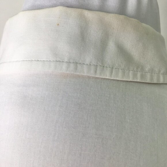 Helmut Lang Women's White 100% Cotton Sleeveless Button Down Shirt Size Medium - Picture 10 of 16